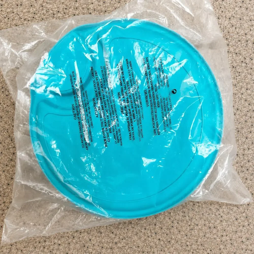 PAMPERED CHEF Retired Outdoor Party Plate Set of 6 | One-Handed Plates NIB